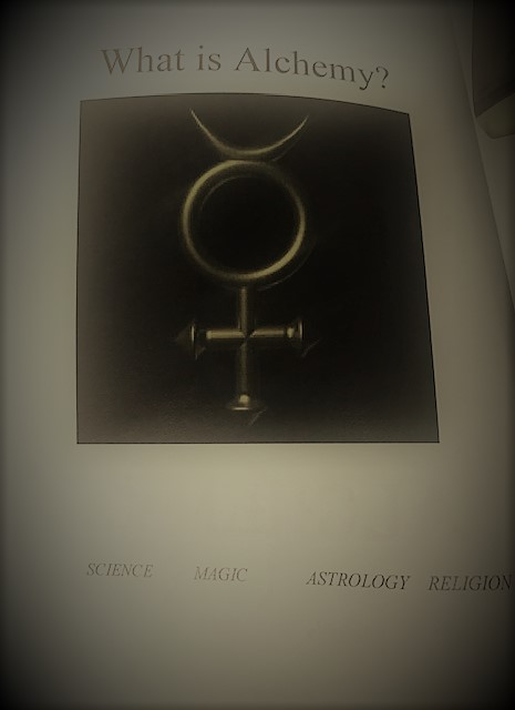 3- Some people believe alchemy rooted in the Science: the alchemical symbol for Mercury which represents the spirit, also this symbol represents the life force or a state that could transcend death or the earth.