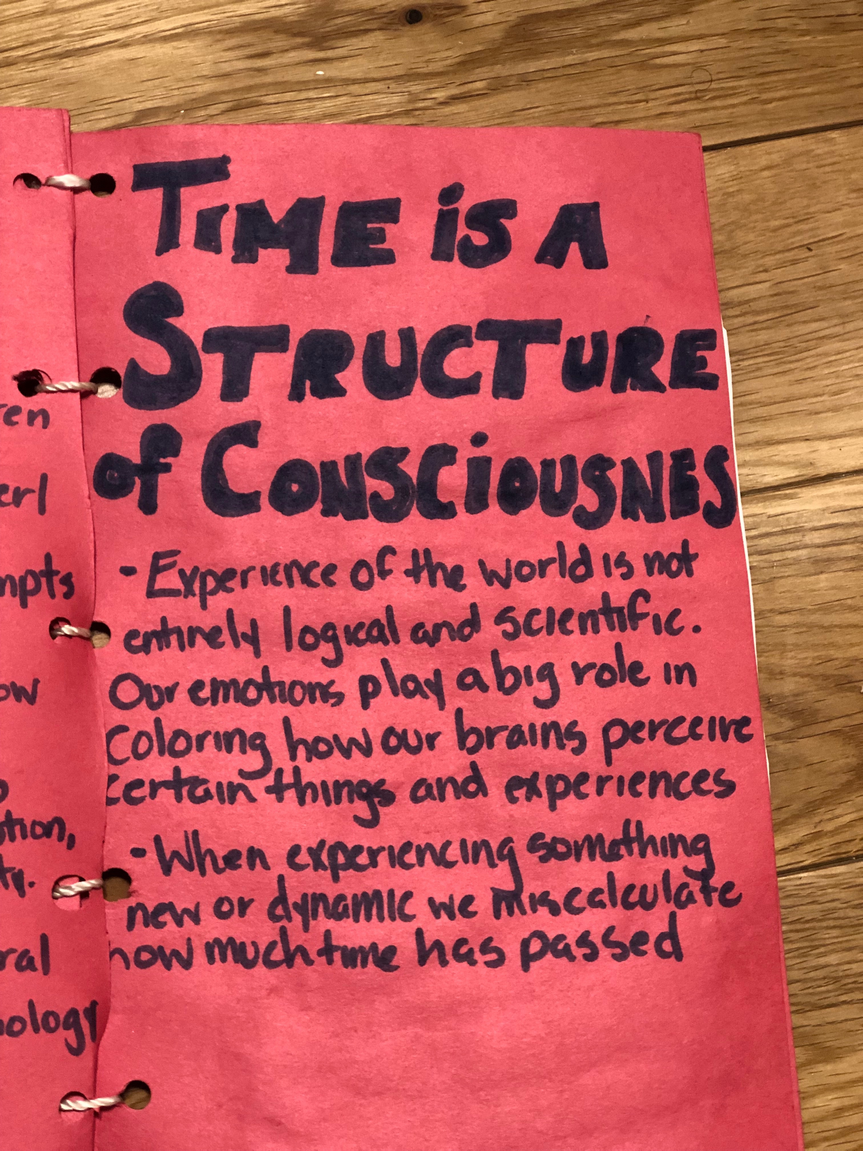 Page 11- Time as a Structure of Consciousness