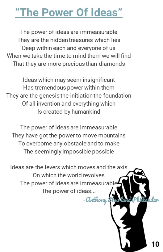 12. Poem about the power of ideas