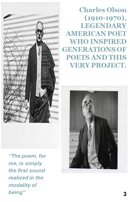 5. Acknowledgement of Olson and his impact on poetry and chapbooks