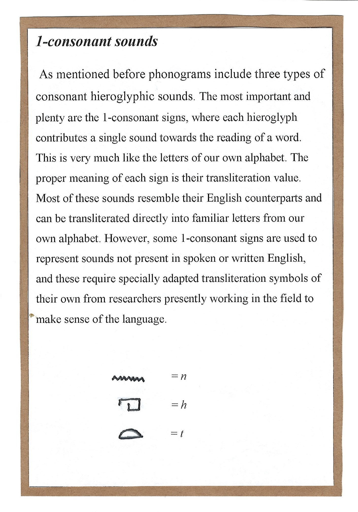 Page 5. A continuation of the exploration of phonograms with the large pool of examples of 1-consonant sounds.